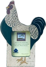 Warren Kimble Wooden Shaped Photo Frame Whiteback Chicken Rooster Primitive 5x4