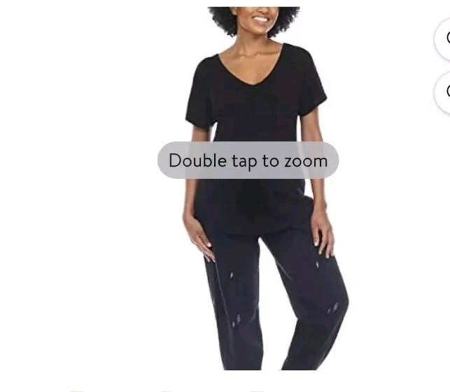 Pantalones de salón bordados Honeydew para dama (X-pequeños rayos) Foto 4 de 4