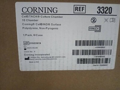 Corning 3320, 10 Chamber with Vent Caps, 6 per Case, many available.