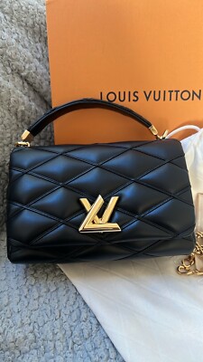 Louis Vuitton Go-14 MM Black M22891 | eBay