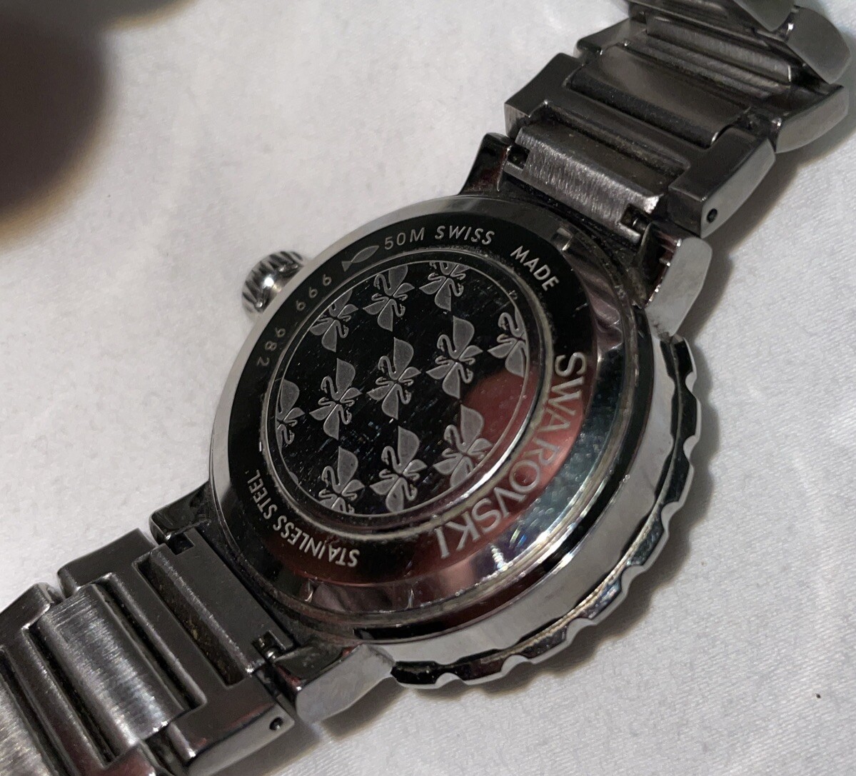 Swarovski 999 982 50M Swiss Made mens watch Stainless Steel