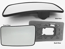 For 08-12 FORD F250 F350 F450 F550 Lower Tow Mirror Glass Non-Heated Driver Side