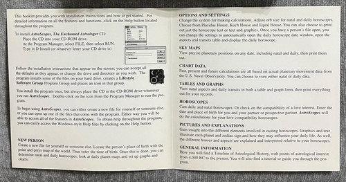 AstroScopes by Jeff S. Smith CD-ROM PC Windows 1994 software in good condition - Picture 3 of 4