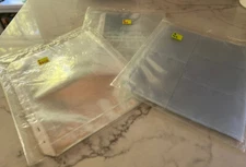 ASSRTD 53 LIGHT IMPRESSION ARCHIVAL PHOTO GUARD STORAGE PAGES - 3 SIZES  ALL NEW