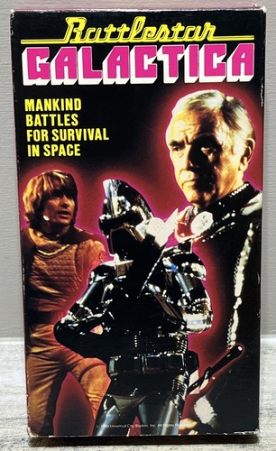Battlestar Galactica - Mankind Battles For Survival In Space (VHS, 1987)
