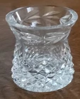 VINTAGE WATERFORD CRYSTAL GLANDORE TINY VASE,  2 1/2" H~TOOTHPICK,CIGARETTE,MINT