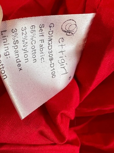 Pettigirl Vintage Dress size 5 Red short sleeve Pageant Christmas Gown Horse - Picture 7 of 14