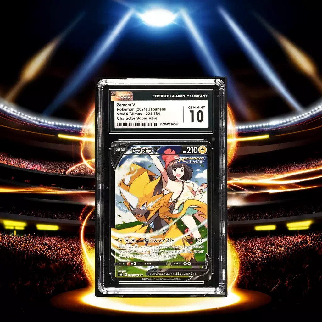 Pokemon Zeraora V 224/184 S8b Japanese Character Super Rare Gem