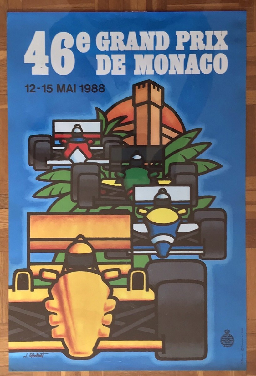Affiche ancienne – Formula 1 World Championship, 49ème Grand Prix de