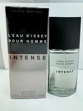 L' EAU D' ISSEY POUR HOMME INTENSE BY ISSEY MIYAKE 2.5 OZ EDT SPRAY NEW IN BOX