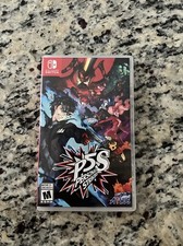 Persona 5 Strikers Nintendo Switch Empty Case Only NO GAME Fast Shipping