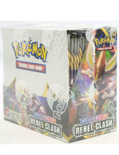 Pokemon Sword & Shield: Rebel Clash Booster Box