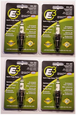 E3 Spark Plugs E3.22 (QTY 4)