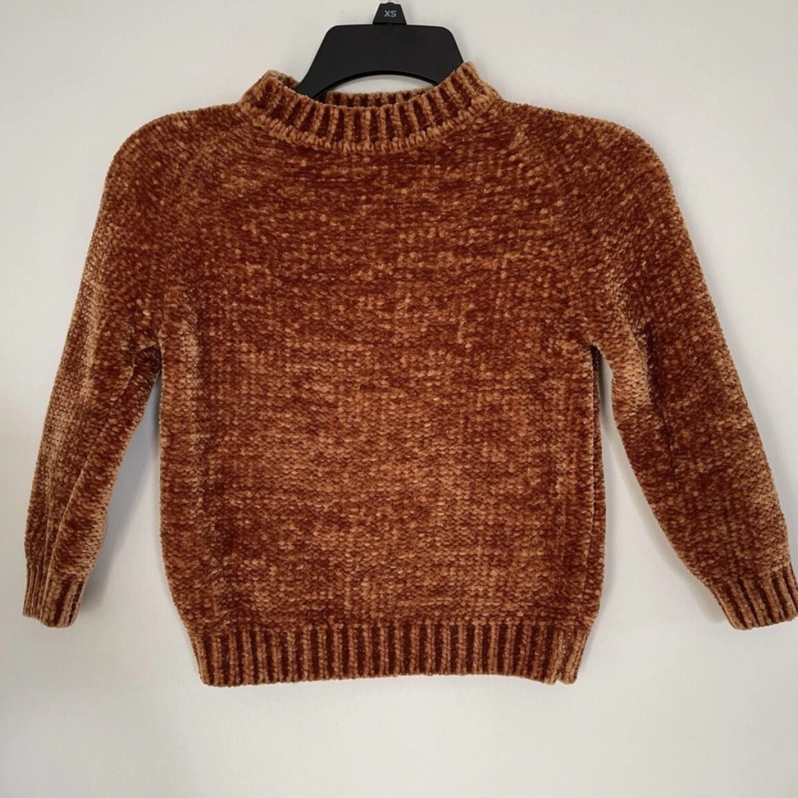 Zara Kids Fancy Collection Gold Winter Knit Sweater Size 11-12, 152cm