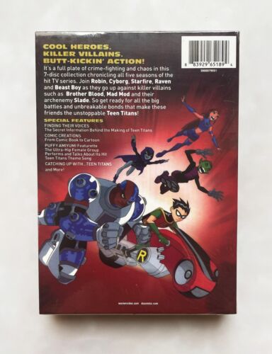 Teen Titans: The Complete Series (DVD, Juego de caja de 7 discos) Nuevo - Imagen 3 de 3