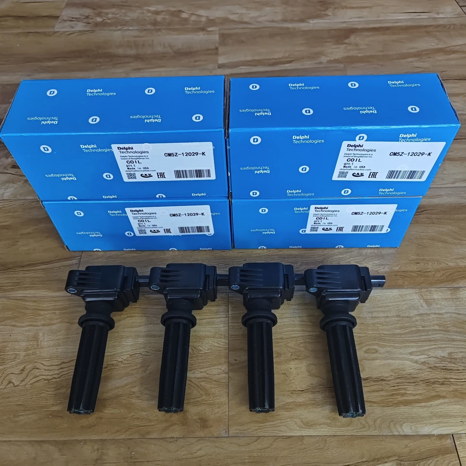 4Pcs Delphi Ignition Coils DG562 CM5Z-12029-K For 2012-2019 Ford Edge MKZ 2.0L Foto 2 de 4