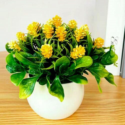 YMIFEEY 8 piante artificiali da balcone per esterni, fiori artificiali, per esterni, resistenti alle intemperie, per balconi, balconi, fiori, resistenti ai raggi UV, per interni ed esterni (4 colori