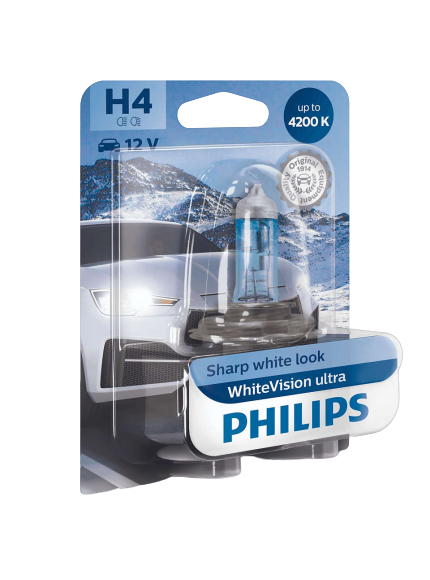 Philips PH-12342WVUB1 12V. 60 / 55W P43T-38 H4 Halogen-image