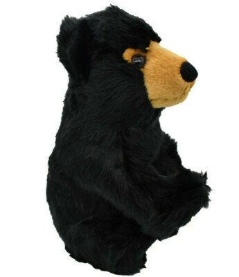 Black Bear, Realistic Cute Stuffed Animal Plush Toy, Kids Gift 12