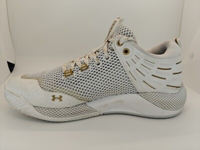 Under Armour HOVR Block City 3.0 Womens White Volleyball Shoes