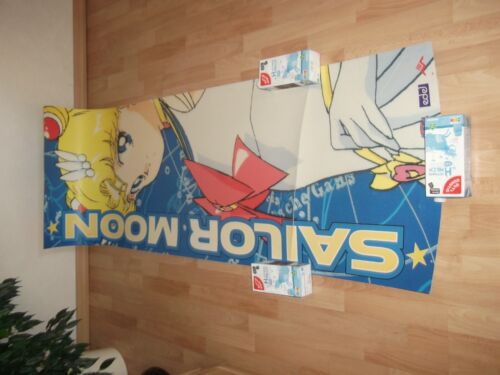Rarität Werbebanner Sailormoon 64 cm x 190 cm PVC  aus den 1990igern Karstadt - Bild 1 von 5