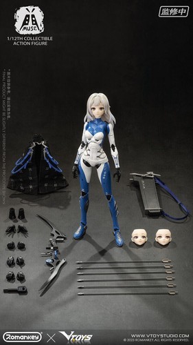 New Romankey x VTOYS 1/12 MUSE 6" Female Action Figure w/ Movable Eyes In Stock - Picture 3 of 17