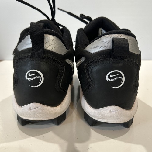 Nike Keystone 311799-011 Black Baseball Shoes Cleats Men's 12 - Picture 7 of 12
