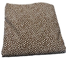 Pottery Barn PB TEEN Mini Dot TWIN Duvet Cover Brown White