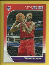 Dewayne Dedmon 2019-20 Panini Hoops RED Parallel Card #d / 75 Sacramento Kings