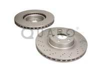 2X Quaro QD4527 Bremsscheiben Vorne FüR MERCEDES-BENZ Neu