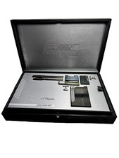S.T. DUPONT JAMES BOND 007 7 PIECE COLLECTOR PEN & LIGHTER SET NEW W/ BOX RARE!