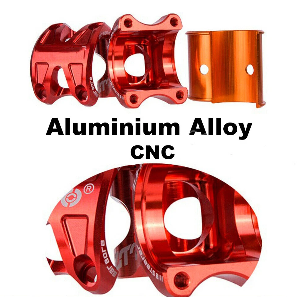 Mountain Bike Handlebar Stem Aluminum Alloy MTB Bicycle Stem Riser 31.8*35/50mm - Image 4 of 4