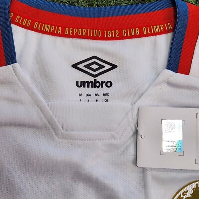 Umbro Olimpia Asuncion Home 22-23 Men's Jersey White | eBay