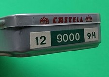 A.W. FABER CASTELL 9000 9H PENCILS NEW OLD STOCK BOX OF 12 PENCILS