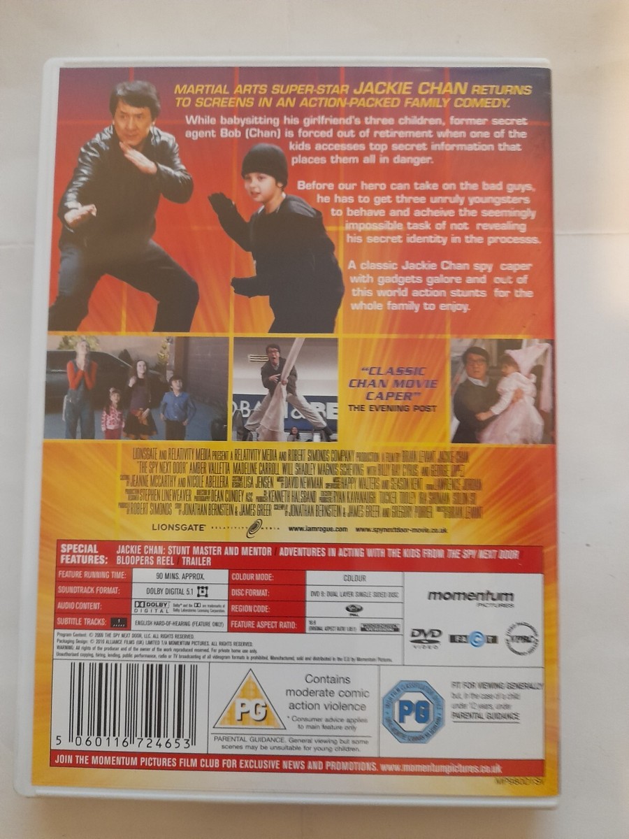 The Spy Next Door (DVD, 2010)- Jackie Chan, Billy Ray Cyrus