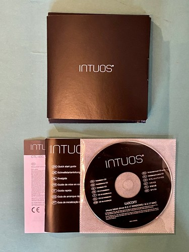 Wacom Intuos Art Creative Pen & Touch Tablet CTH-490 Black Small  - Picture 3 of 11