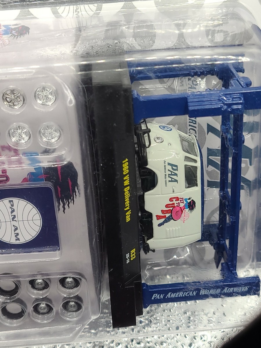 🔥🆕M2 2020 MODEL KITS, R33, *PAN AM* *1960 VW DELIVERY VAN