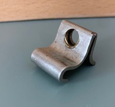 CARLTON 30s Vtg Snare Drum RIM CLIP Collar Hook Part Nickel Brass UK England