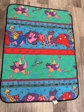 Vintage Disney Lion King Blanket Simba Toddler Bed Quilt 42 x 57" Comforter Kids