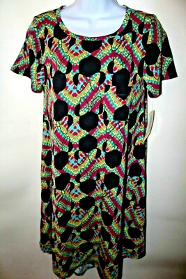 LuLaRoe Out-Of-Print Disney Carly Dvc Selten Vintage Look Disney  CS