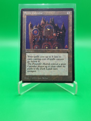 Calendario Stone 1994 "The Dark" Magic the Gathering NUNCA JUGADO como nuevo DE COLECCIÓN