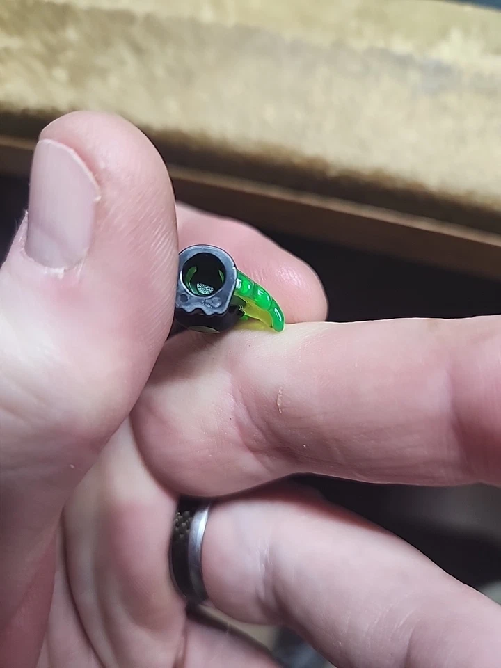 Minifigura LEGO BAT sombra asas verdes claras elfos translúcidos amigos - Imagem 3 de 4