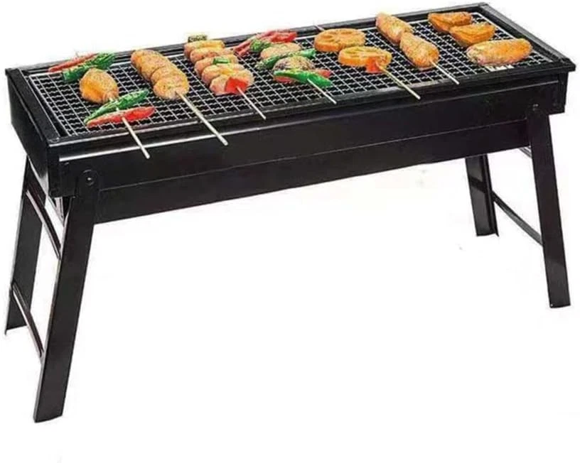 Portable Folding BBQ Grill Charcoal barbecue Grill.
Opens in a new window or tab