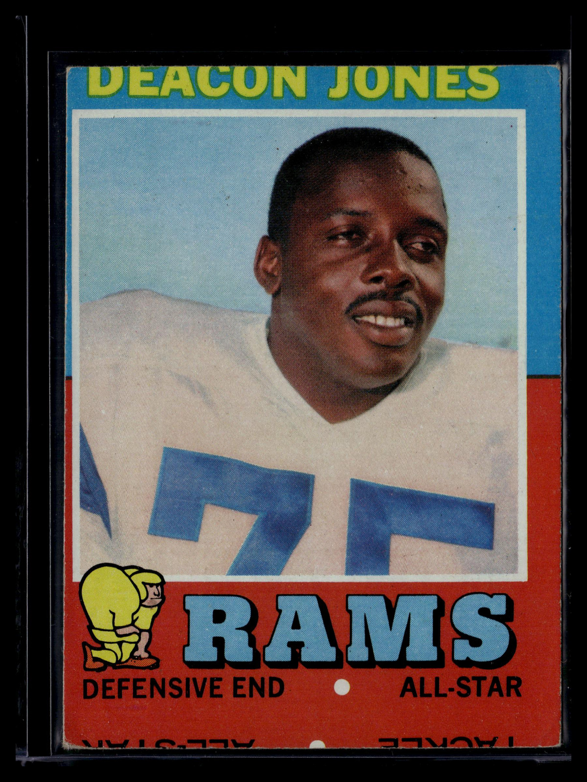 1971 Topps #209 Deacon Jones DE Rams HOF