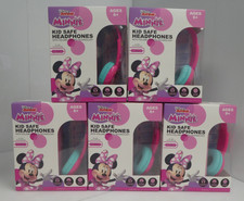 Lot of 5 Minnie Kid Safe Headphones