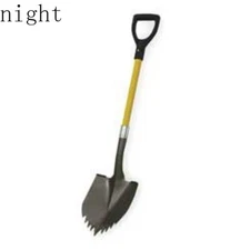 Midwest Rake 49632 Shark Tooth Shovel, 40" Yellow Extended D-Grip flash sale