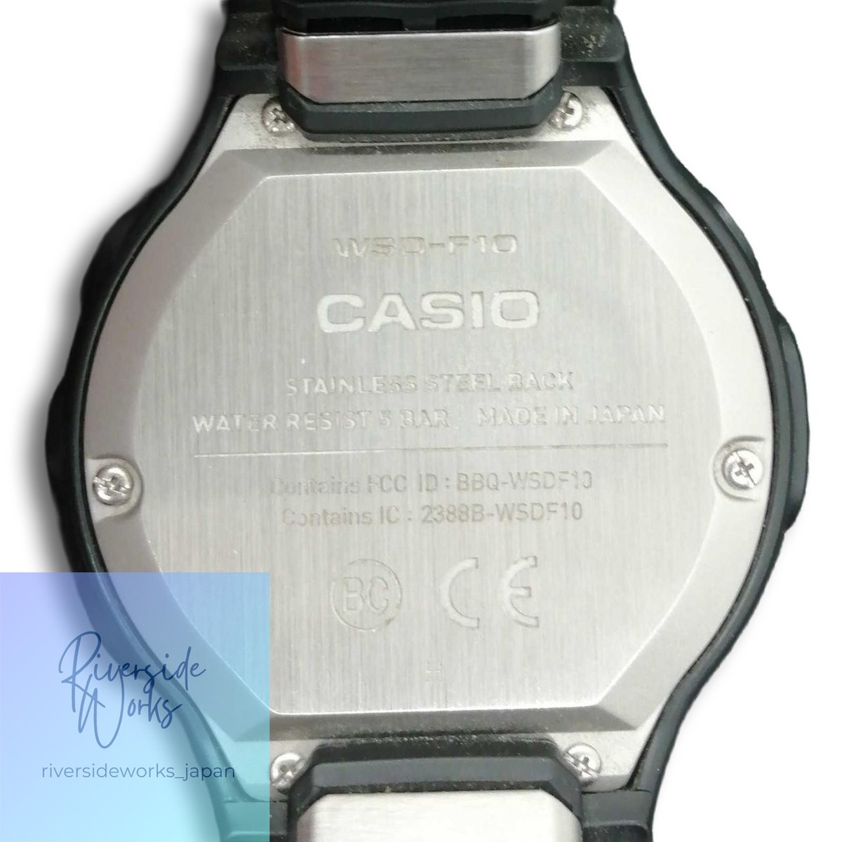 Casio Wsd-f10 Smart Outdoor Watch Black Orange for sale online | eBay