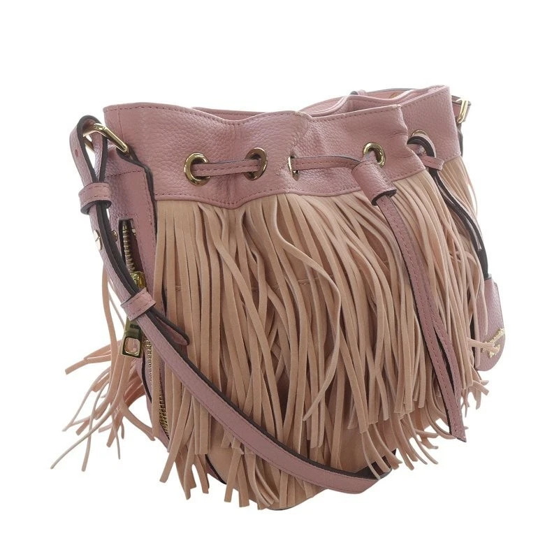 Samantha Vega бахрома наплечная сумка розовый переключатель стиль б/у женщин - Изображение 3 из 4