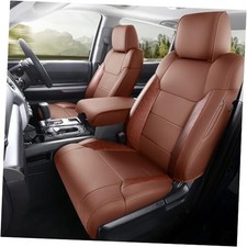 Tundra Seat Cover Customized Fit 2014 2014-2021 Toyota Tundra Crewmax Cab Brown