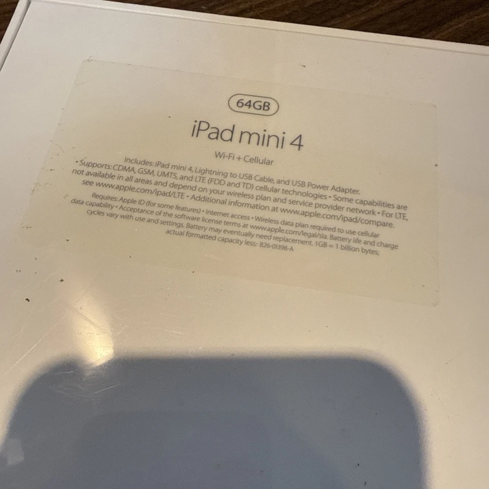 Apple iPad mini 4 (64gb) Wi-Fi (A1538) Silver {iOS15}91% Open-Box/ JAILBREAK - Image 2 of 4